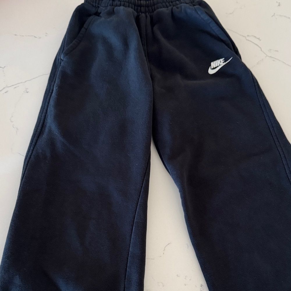 Nike Kids Black Wide Leg Sweatpants